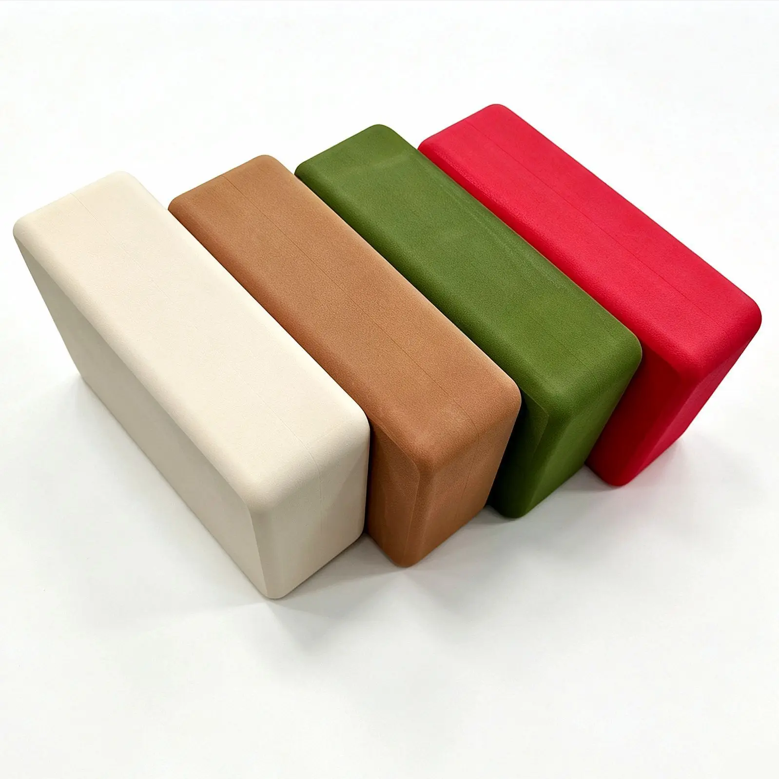 High Density 400G Yoga Blocks Non Slip Stable Support Foam Bricks For Pilates Stretching Fitness Exercise Adults Women Men 3