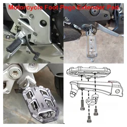 Fits for Honda NC750X DCT NC 750X 750S NC700X NC700S ABS 2012-2024 Motorcycle Front FootPegs Extender Plate FootRest Extension