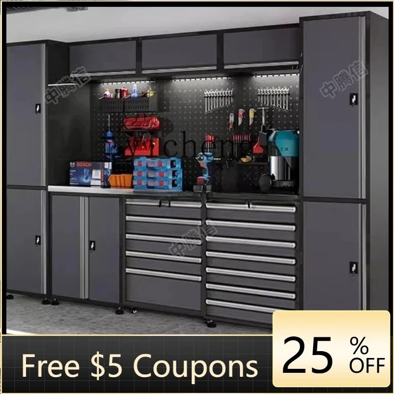 D2-24  Auto Repair Workstation Auto Repair Tool Combination Cabinet Cart Multifunctional Workshop Maintenance Workbench