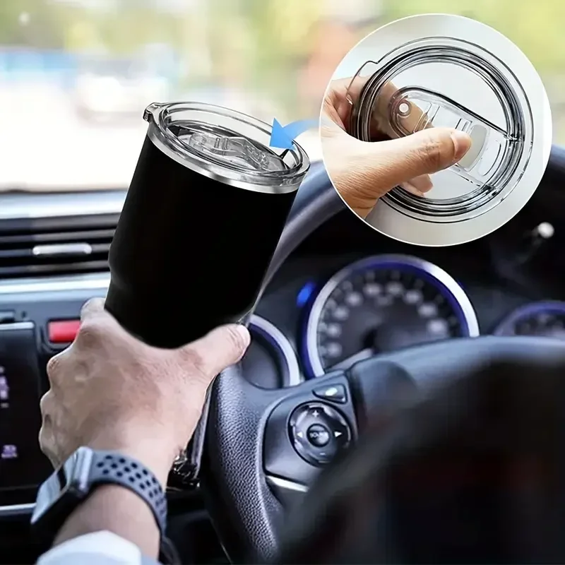 1 Stück/3 Stück 20 oz/30 oz staubdichter Becherdeckel, Kaffeetassendeckel, Getränkebecherzubehör, Küchenbedarf, Küchenzubehör,