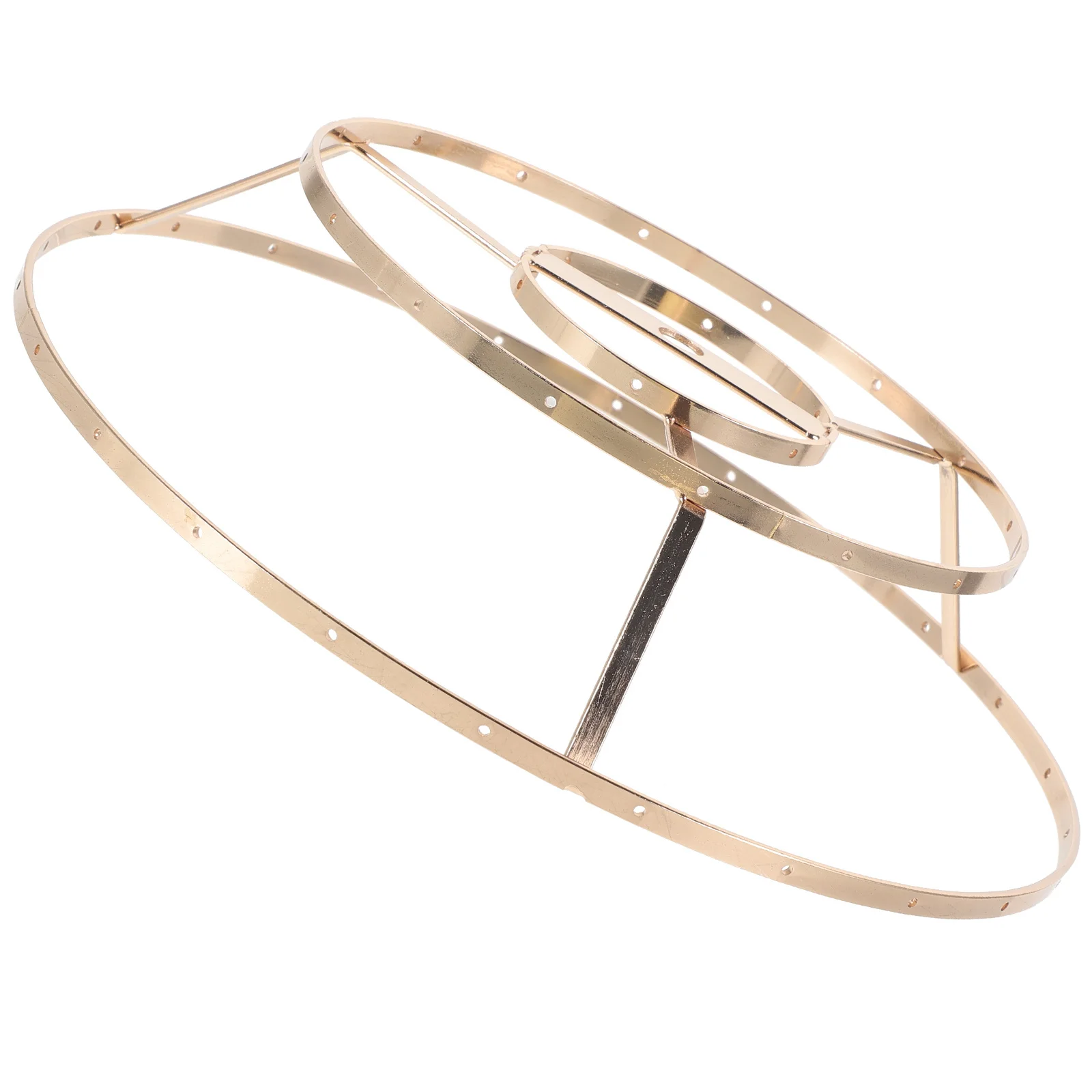 

Lampshade Iron Diy Pendant Lamp Shade Holder For Table Desk Light Metal Lamp Shade Frame Hanging Lights Frame