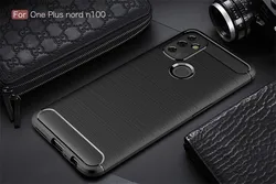 Oneplus Nord N100 BE2013 BE2015 Case Carbon Fiber Skin Soft Silicone TPU Cover Case For Oneplus Nord N100 NordN100 BE2011 BE2012