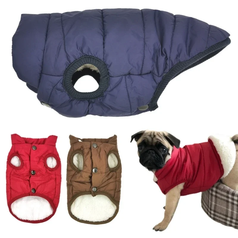 Waterproof Dogs Outfit Winter Pet Clothes for Dogs Windproof Dog Snowsuit