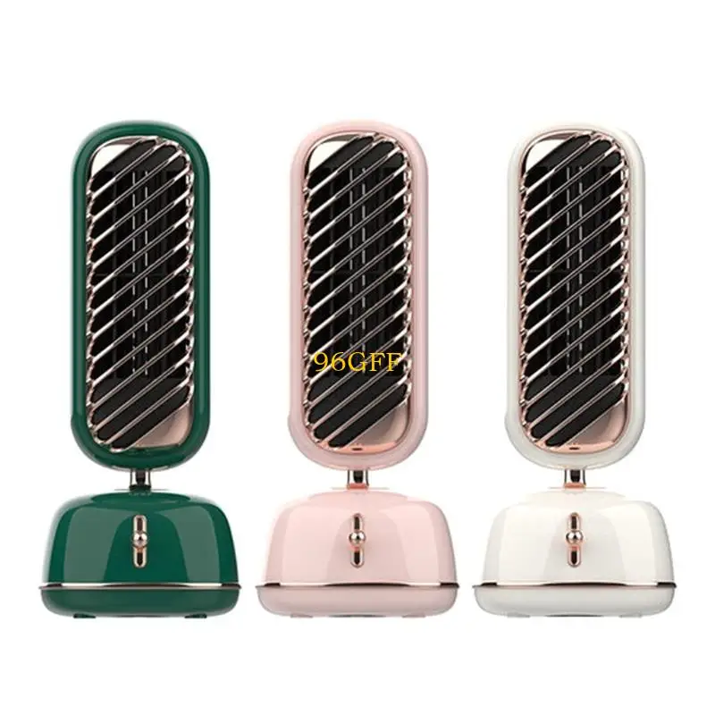 96GF Air Conditioning Fan Air Cooler Humidifier Home Office USB Leafless Air Diffuser