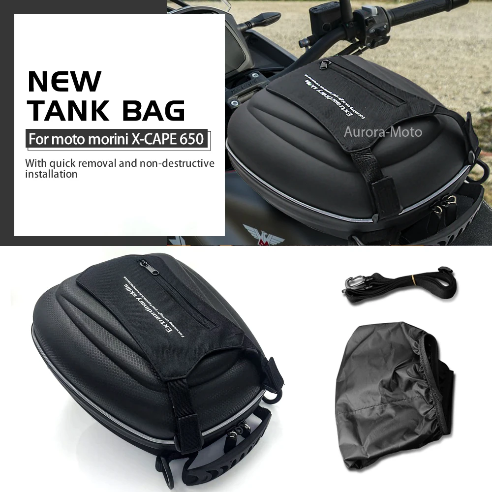 For MOTO MORINI X-CAPE 649 X-CAPE 650 650T 650XT X-CAPE 1200adv Tank Bag Motorcycle Navigation Bags Waterproof Bag Tanklock