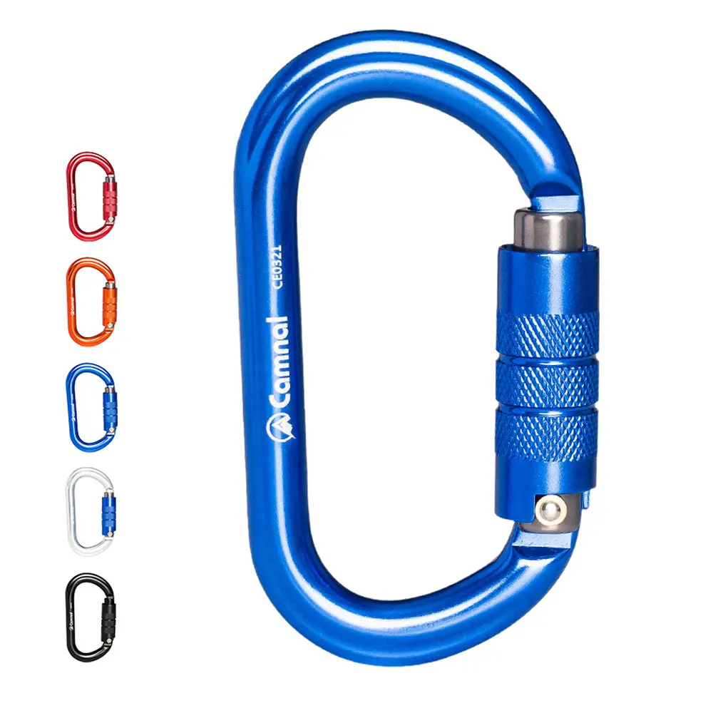 Professional Outdoor Carabiner 25KN Buckle O Type Safety Buckle Key Carabiner for Outdoor Tools Outdoor Rock Climbing Equipment