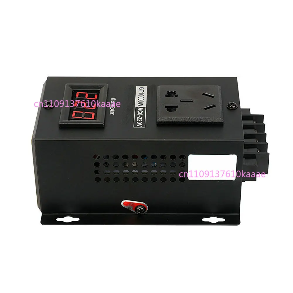 

10000W High Power Silicon Electronics Voltage Regulator Machinery Electric Variable Speed Controller 0V-220V