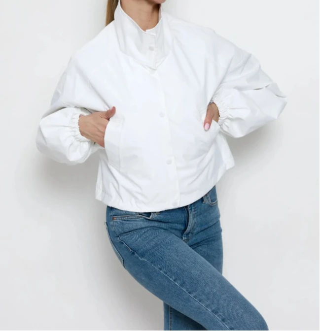 2026 Spring and Autumn Women's Short Coat Trench Coat Loose Short Jacket Women's Clothing
