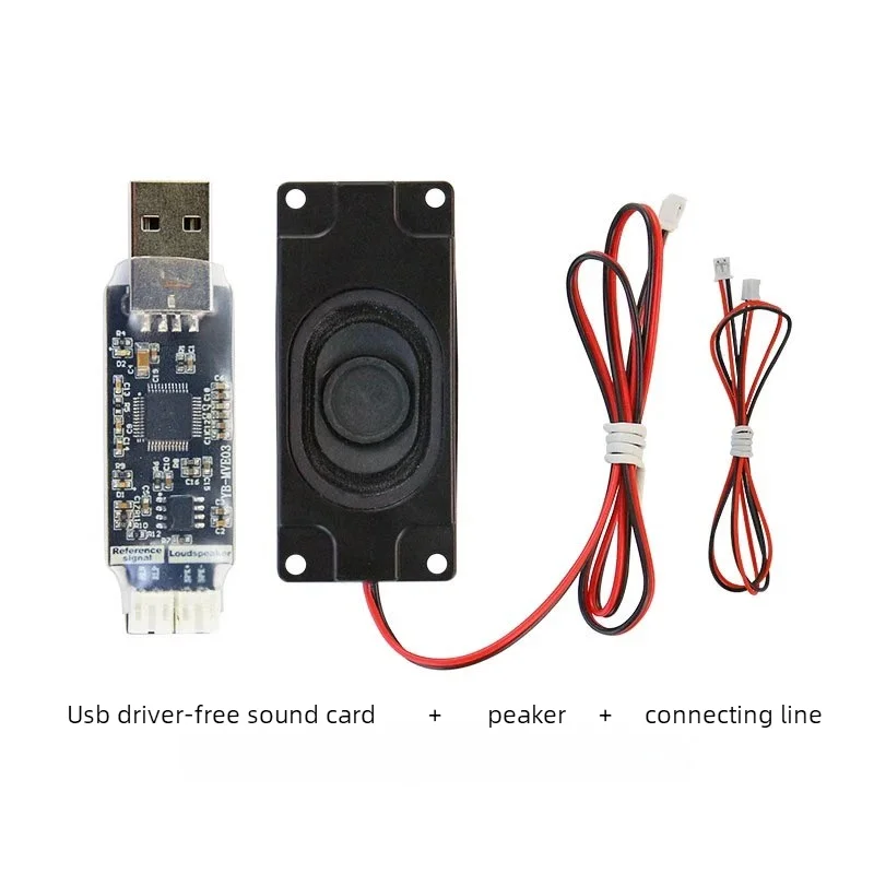 USB Sound Card Module With Speaker Be Use to Robot/Raspberry pi/RDK/JETSON/Computer /laptop