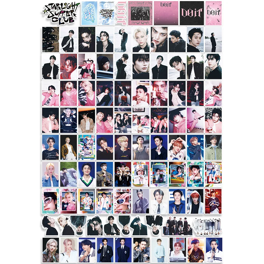 

Kpop новые наклейки SK 96 шт. Straykids Do it HYUNJIN BANG CHAN DIY наклейки для ноутбука чашка воды наклейки для багажа коллекция подарков