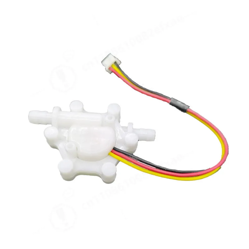 Hall  Flow Sensor 2‑port Interface Flowmeter for Coffee Milk Machine Purifier Flow Rate Detection Tool