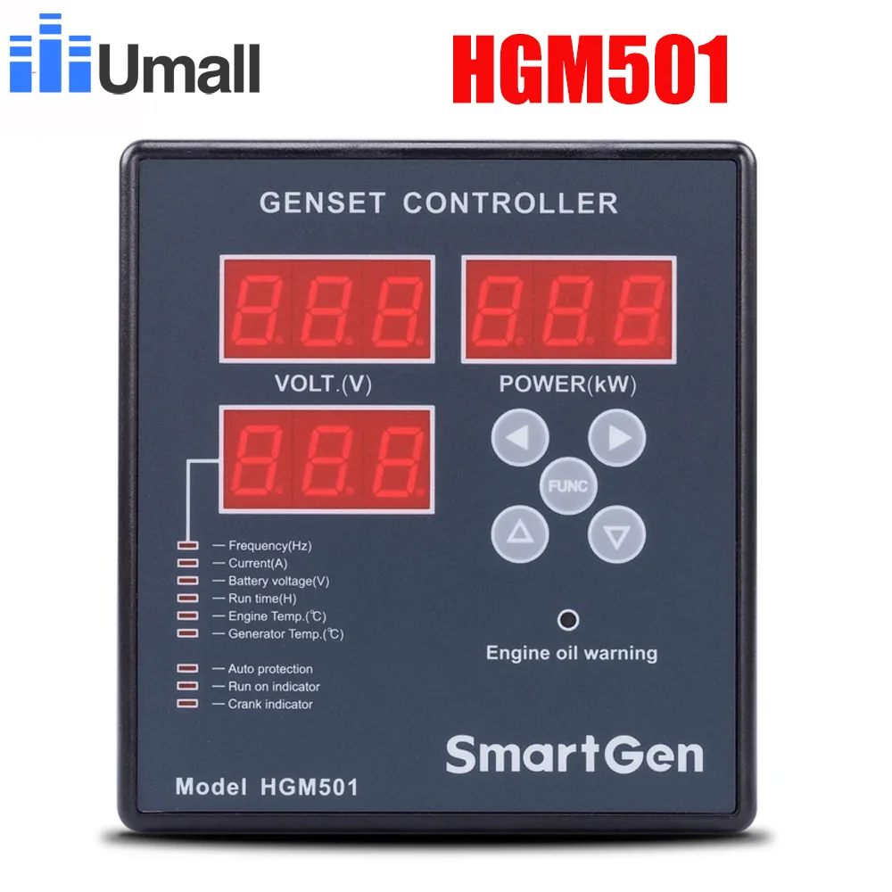 

HGM501 Gasoline Genset Single Phase Generator Auto Start Stop kipor Small Digital Controller