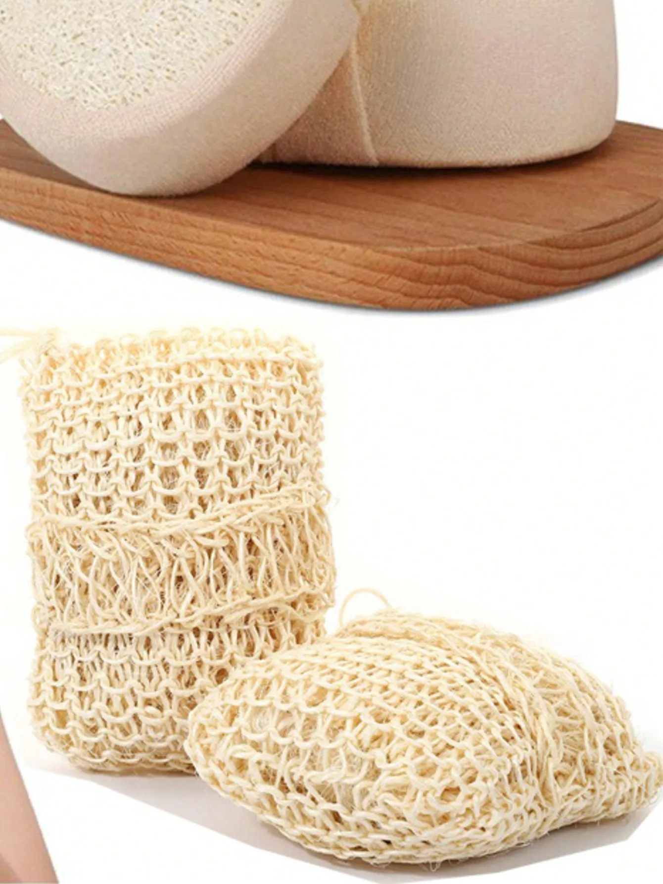 Sparkling net handmade soap bag, household bathroom hanging drawstring soap bag, soap storage bag