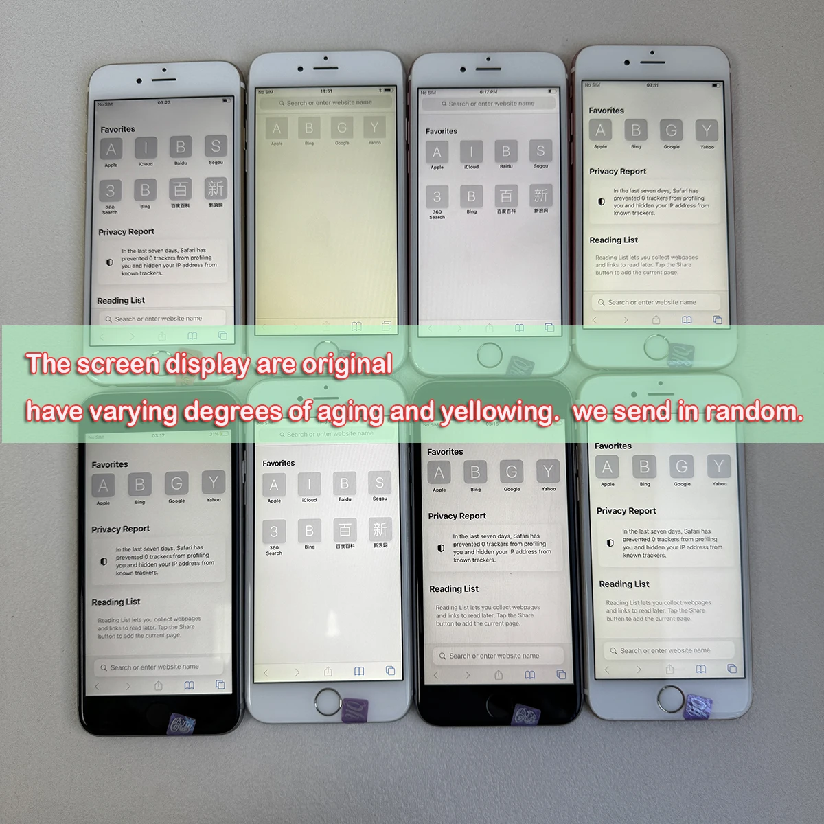 هاتف محمول 4.7 بوصة IOS Apple iPhone 6S غير مقفول 16/64/128GB ROM 2GB RAM 12MP 4G LTE هاتف محمول أصلي