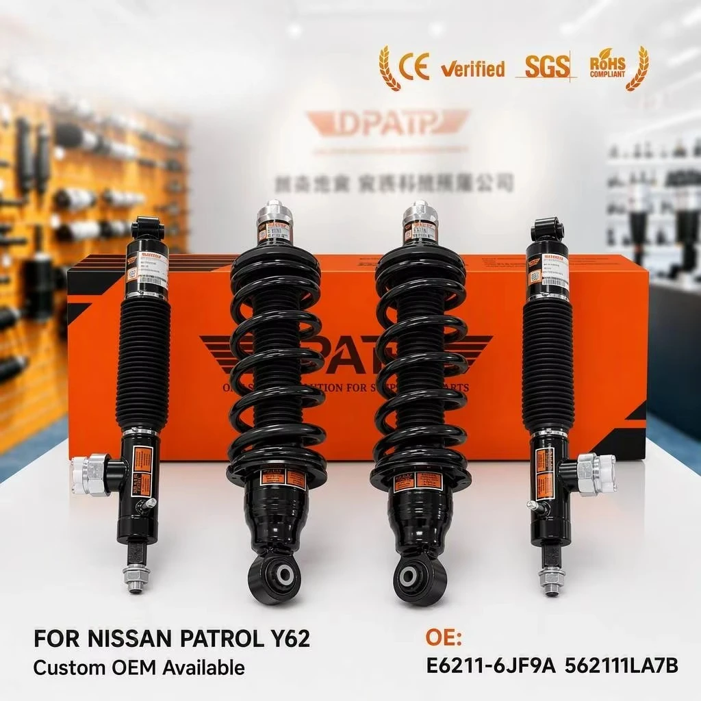 for E6211-6JF9A 562111LA7B Rear Air Shock Damper for Nissan Patrol Y62 High End Version Air Spring Shock Absorber Coilover Shock