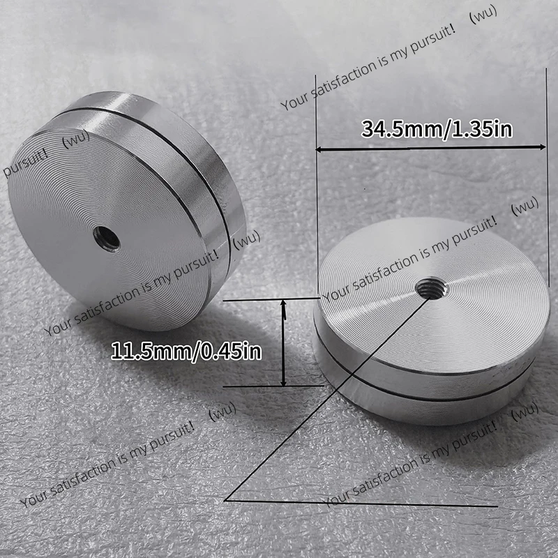 Ceramic Clay Pottery Throwing Trimming Spinner Tool Trim Stabilizer 30mm-50mm Mini Pottery Wheel Metal Bearing Rotary Disc