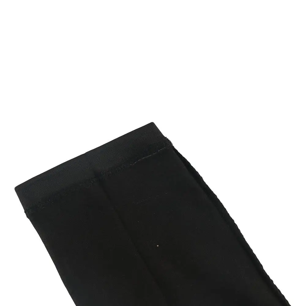 

Fluorescent Reflective Arm Warmers Quick-drying Spandex/Elastane Ice Silk Sleeves Black Armguards Cuff UV Protection Arm Covers