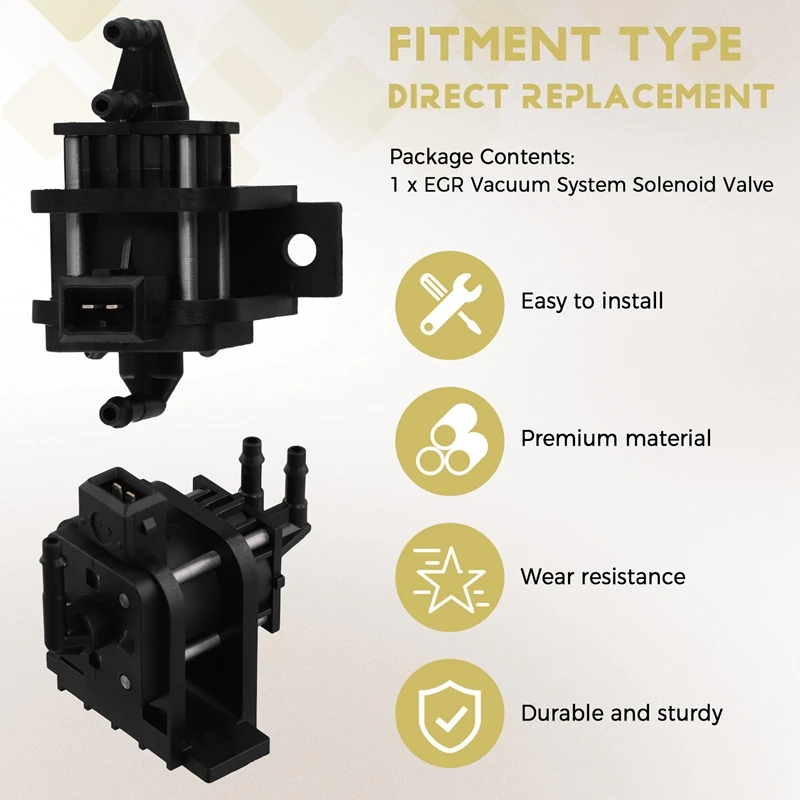 EGR Vacuum System Solenoid Valve For  VW LT 2D MK2 701906283 701906283A