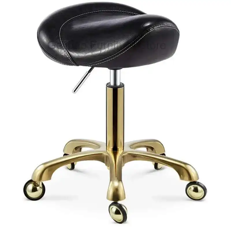 

Beauty Stool Barber Shop Chair Hair Salon Rotary Lift Nail Makeup Hair Salon Pulley Work Bench barber chair salon furniture