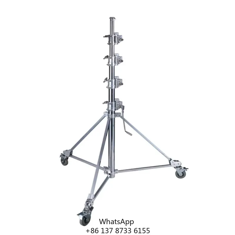 6m Stainless Steel Tripod Stand ,camera Shooting Photography Equipment,photographic Accessories,heavy Duty Light Stand