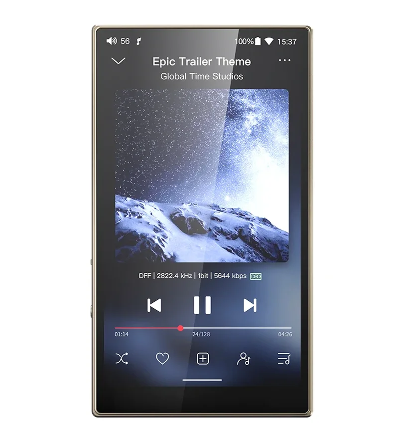 مشغل موسيقى FiiO Android 13 Hi-Res M21 MP3 مع Snapdragon 680، CS43198*4 DAC