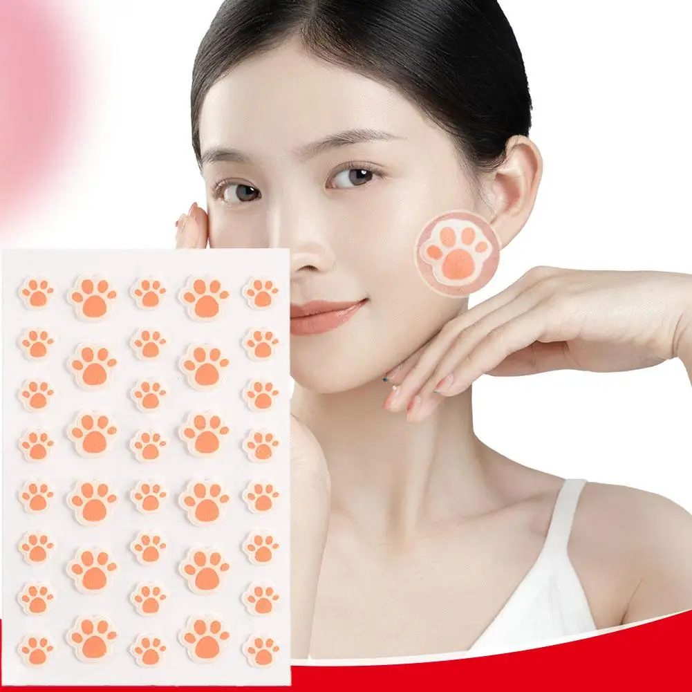 36pcs Colorful Invisible Acne Removal Skin Care Stickers Yellow Star Pimple Patch Acne Concealer Face Spot Beauty Makeup Tools