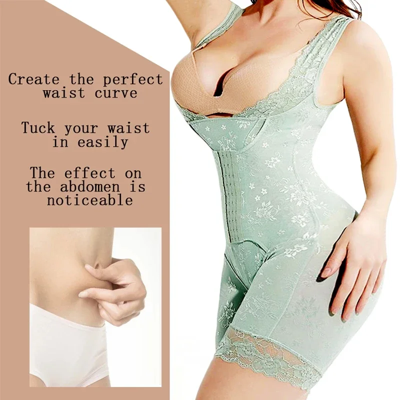 Women Dress Full Body Shaper Slim Tummy Trimmer Seamless Shapewear Thigh Slimmer Bodysuit Waist Trainer Girdle Bodysuits Shapers