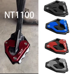 For Honda NT1100 NT 1100 nt1100 2021-2023 Motorcycle CNC Kickstand Extension Plate Foot Side Stand Enlarger Pad Support Plate