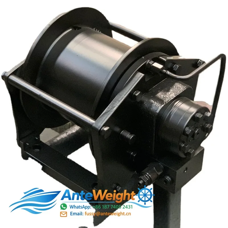 Ship Windlass Hydraulic Horizontal Anchor Winch 8kn