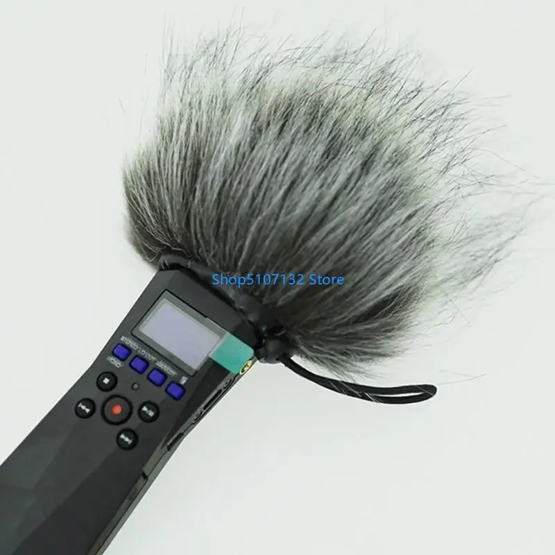87HD profesional a prueba viento reducción ruidos grabadoras digitales cubierta micrófono para ZOOM H1 micrófono