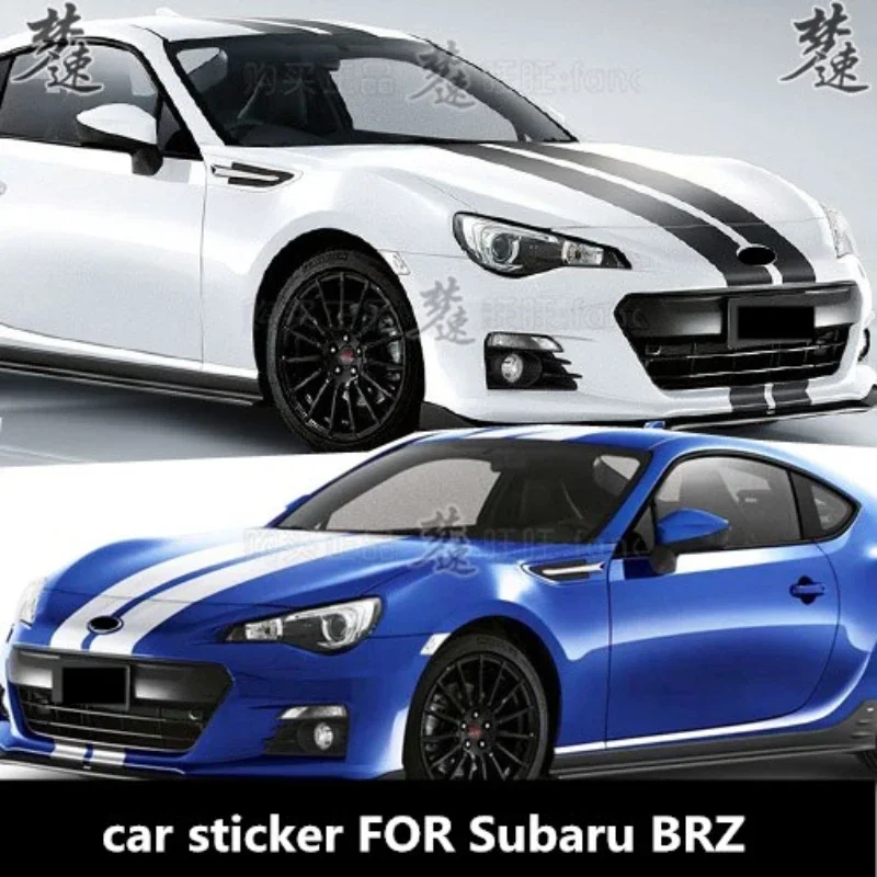 

Автомобильная виниловая наклейка для украшения кузова Subaru BRZ, гоночная мода, наклейки, декор, автоаксессуары