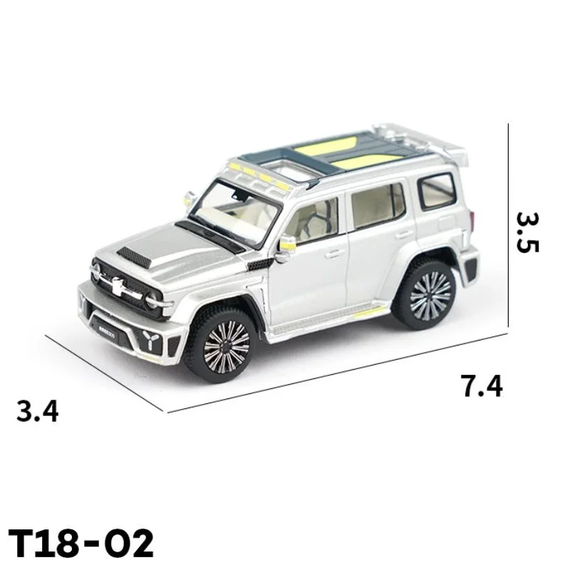 Xcartoys 1:64 Cyber-space Cyber Tank300 T18-02 Alloy Simulation Model Car