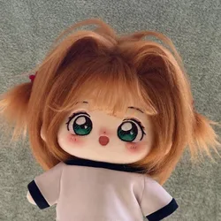 Card Captor Sakura 20cm Plush Plushie Doll Clothes Skirt Dress Up Cosplay Children's Toys Anime Figure Xmas Gifts