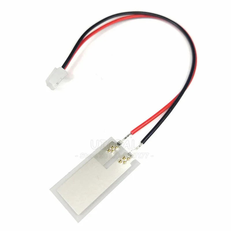 Pvdf Piezoelétrico Filme Vibração Sensor Sensores de Pressão Gatilho Módulo com Amplificador de Carga de Cabo Ldto028k