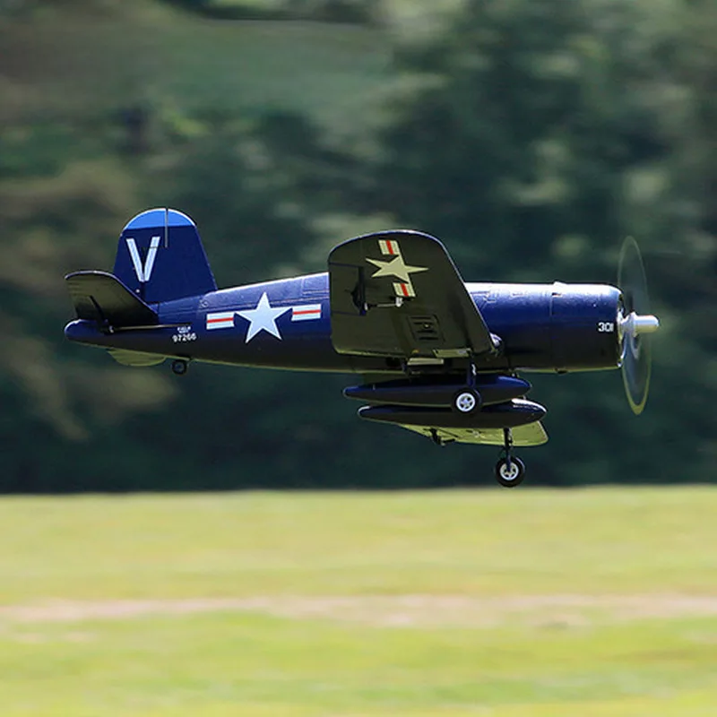 FMS 800mm パイレーツ F4u V2 第二次世界大戦 シミュレーション 実物大 四軸 ラジコン 飛行機 模型 固定翼機 おもちゃ