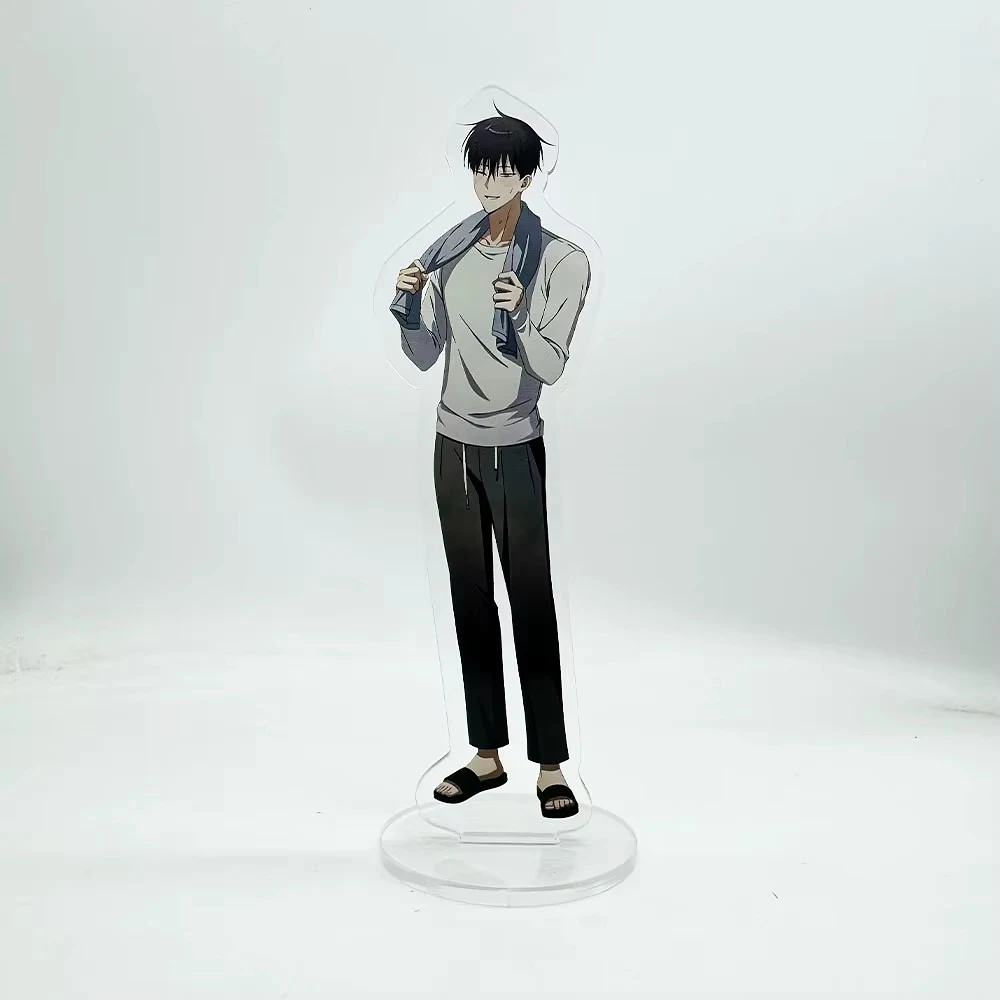 Anime Korean Low Tide in Twilight Keychain Acrylic Stand Yeo TaeJu Kim EuiHyun Figures Model Plate Holder Seaside Night
