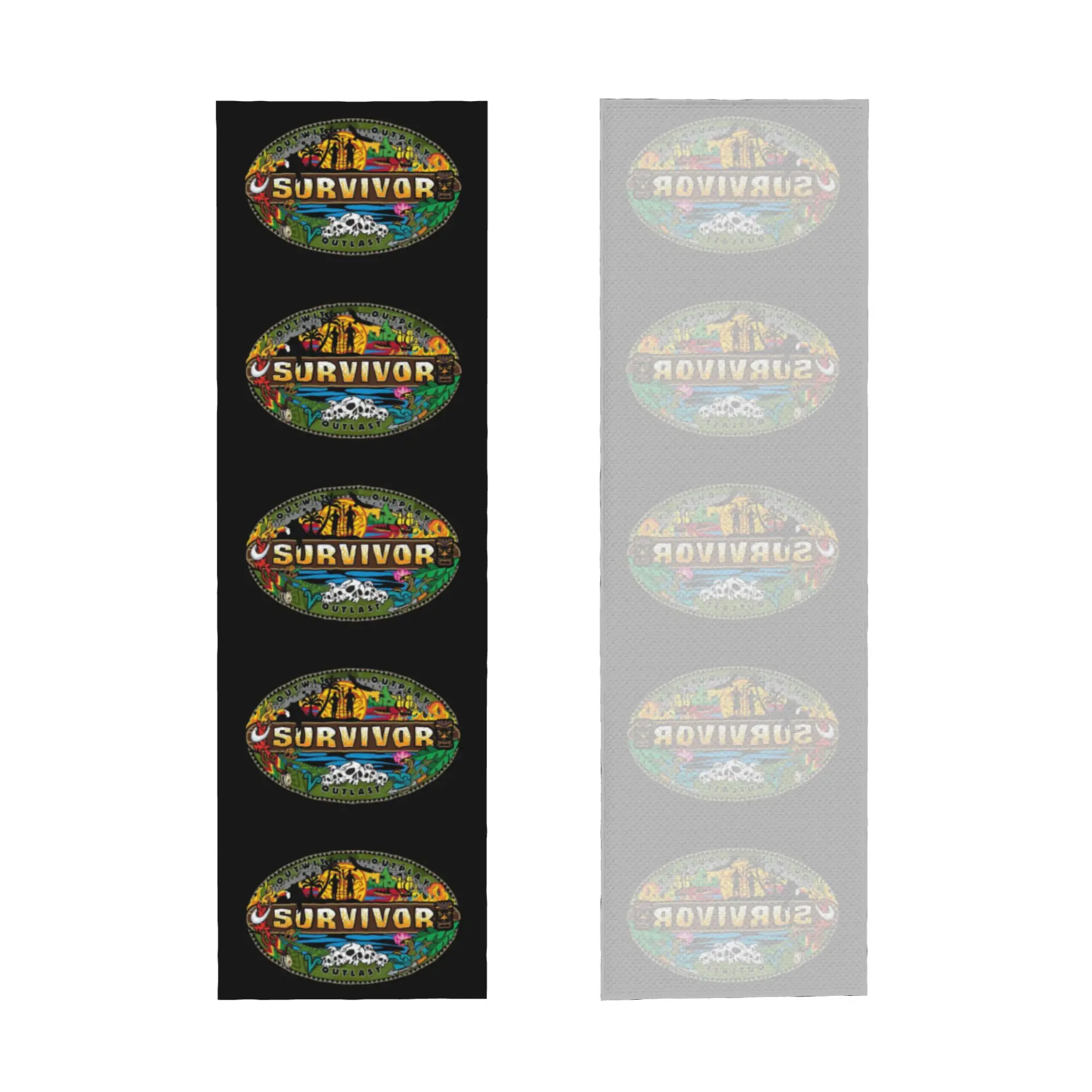 Reality TV Survivor Mashup Logo Towel Quick Drying  Super Soft  Running Towels