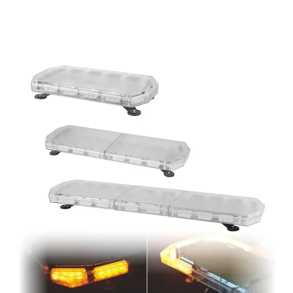 2026 Hot Sell Ambulance Revolving Warning Lightbar Flashing Amber Ambulance Emergency Lamp Led Warning Light Bar