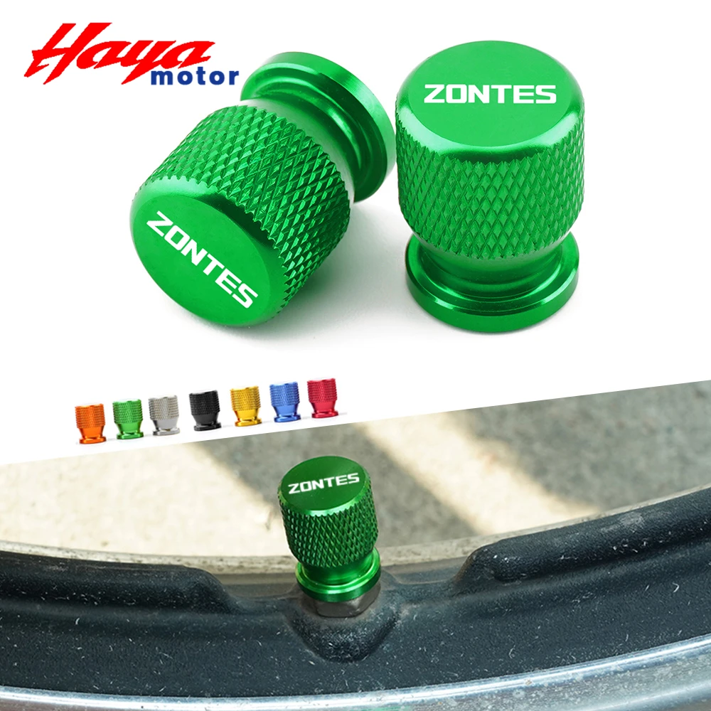 Wheel Tire Valve Caps Plug Stem Airtight Covers For Zontes 310R 310X 310T 310V 310M 250 ZT250-S ZT250S Motorcycle Accessoires