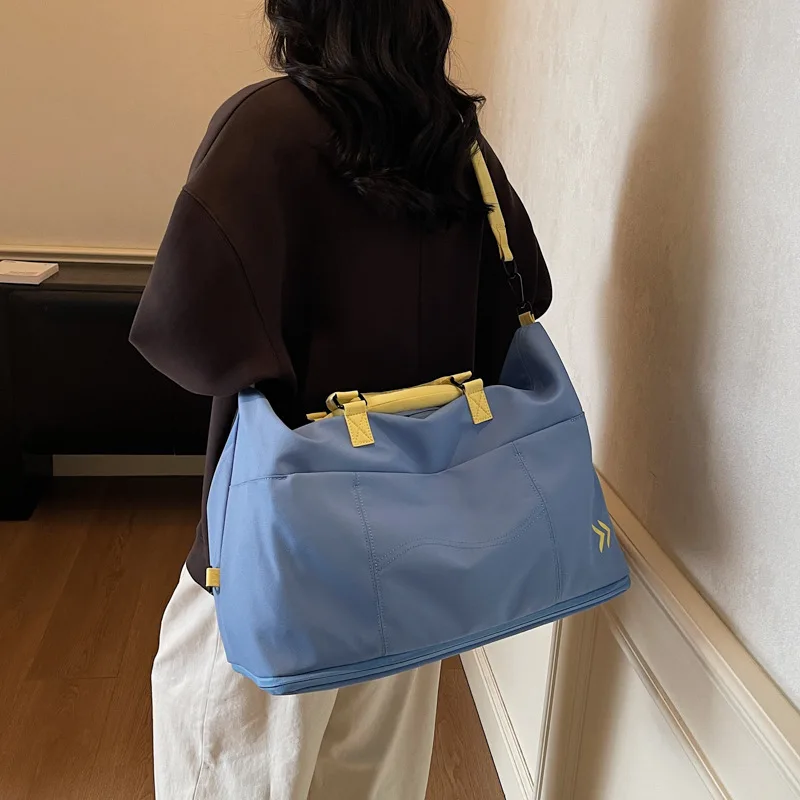 New Short-distance Travel Plum Bag Large-capacity Boarding Travel Bag Light and Expandable Sports Storage Bags backpacks