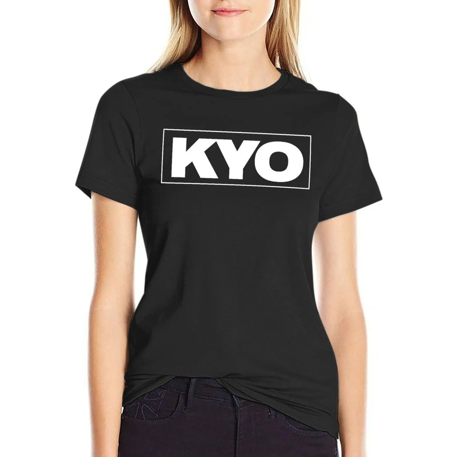 KYO Band Rock French T-Shirt shirts graphic tees korean fashion heavyweights animal print fashion woman blouse 2024