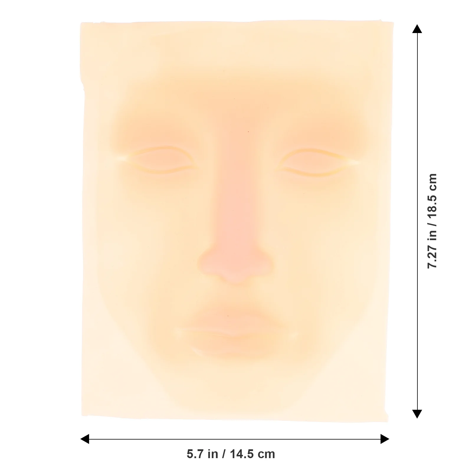 

3Pcs 3D силиконовая практика татуировки высокая эластичность для машины для макияжа практика начинающих обучение уверенность здание