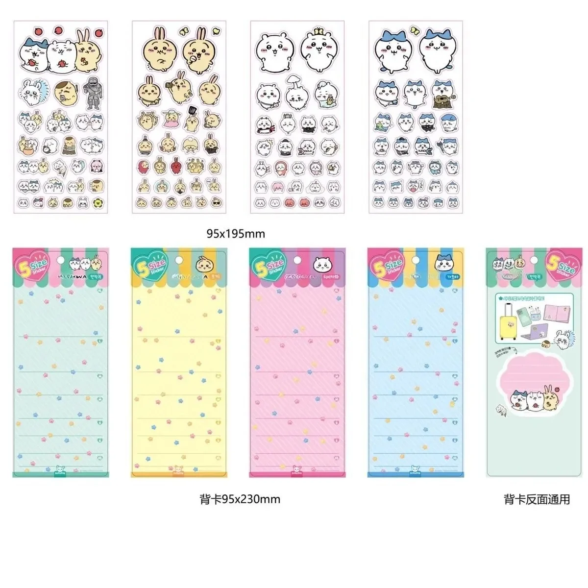 Yiji Usagi Hachiware 3D-Harz-Aufkleber, Niedliche Anime-Charakter Laptop- & Handy-Dekor-Sticker, Kreatives Geschenk – Detail 6