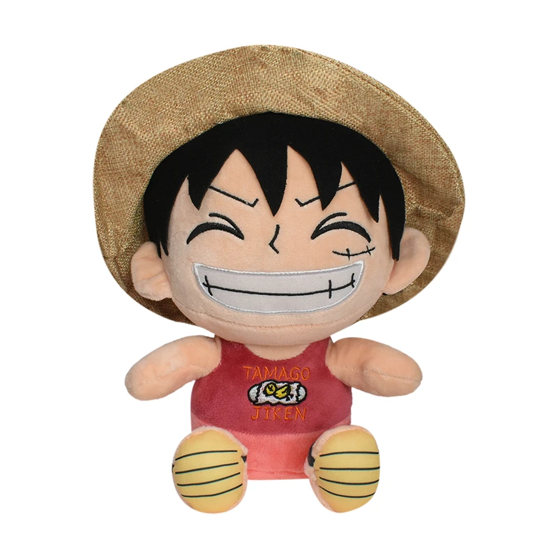 Pluszak One Piece Luffy Tony Chopper Ace Roronoa Zoro Śliczna Kreskówkowa Anime Wypchana Lalka Prezent na Urodziny