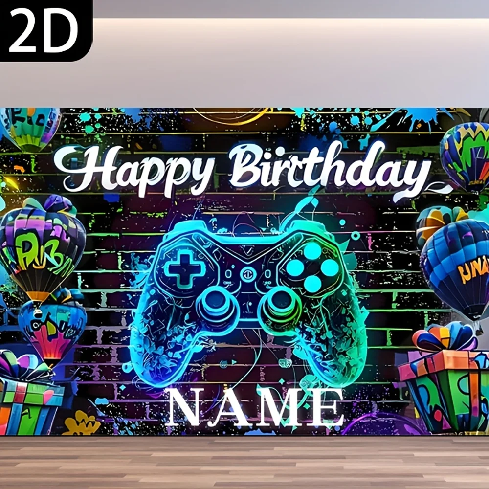 1 pièce – Toile de fond person - Party Games Name avis et prix