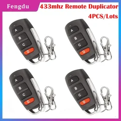 Universal Garage Door Control 433mhz Remote Control For Gate fixed code Duplicator 2PCS/4PCS with Wholesale price