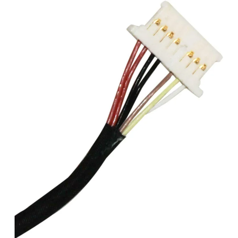 For Stream 14-AX 14-DS 15-CS 15-CW DC Power Jack with Cable Socket Plug Connector Port 799750-F23 799750-S23 799750-Y23