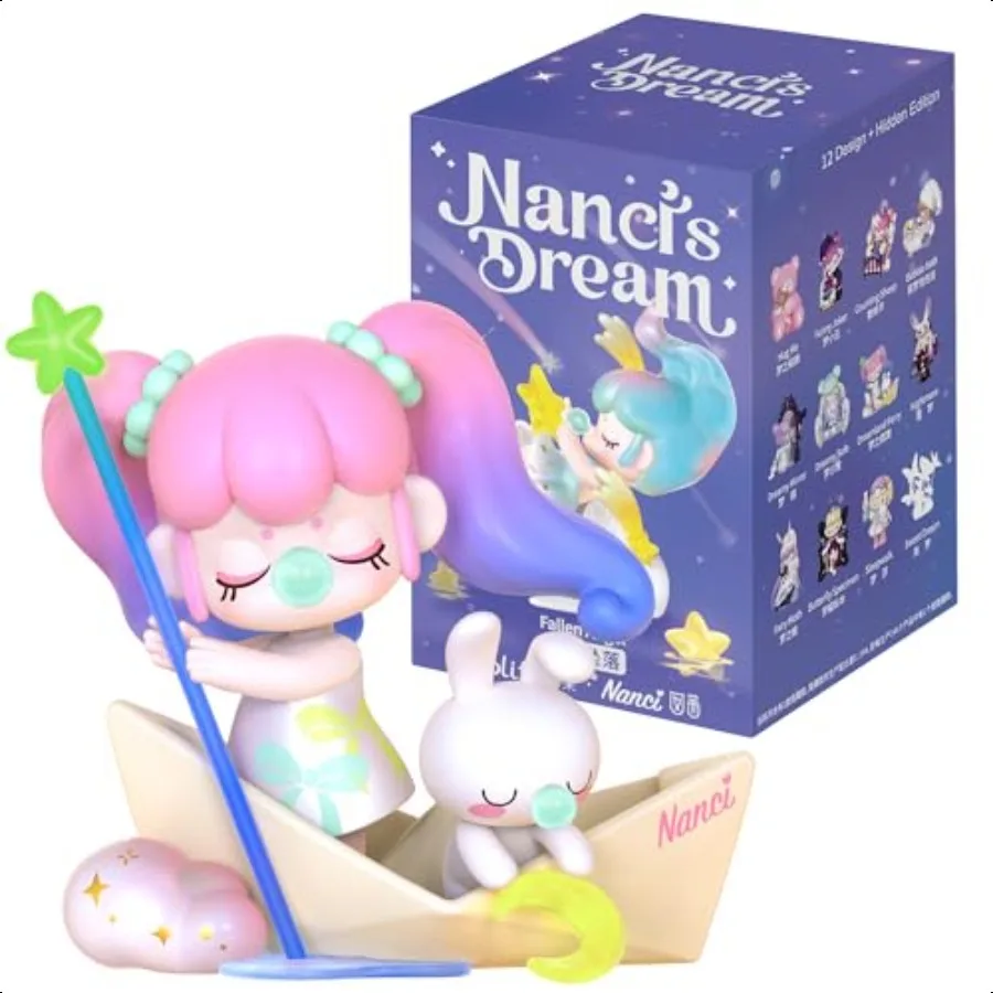 

Rolife Nanci Blind BoxNanci's Dream 1PC Exclusive Action Figure Box Popular Collectible Toy Cute Action Figure Creative Kits fo