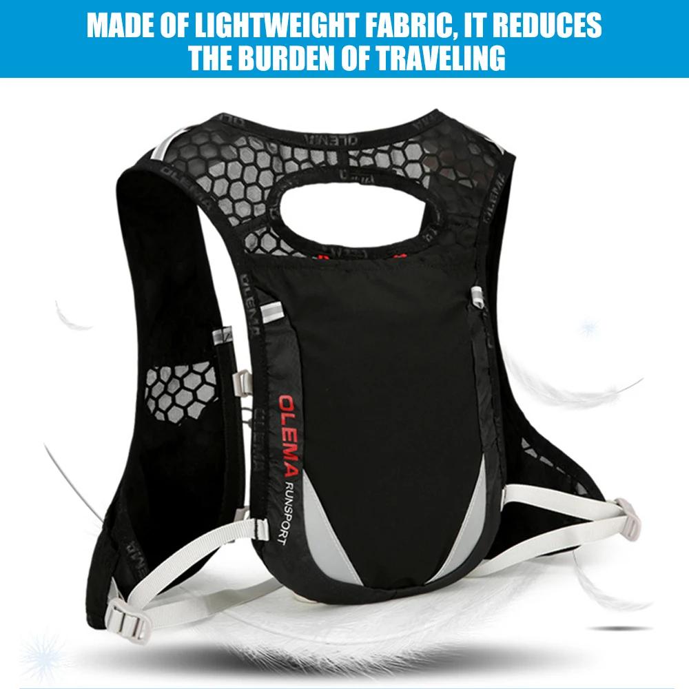 1PCS Running Hydration Vest ,Lightweight Insulated Pack Daypack for Hiking Trail Running Cycling Race Marathon for Women Men