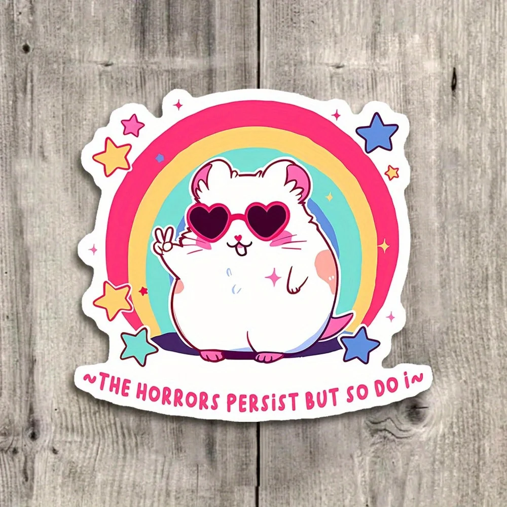 

Милые наклейки с хомяками | Вдохновляющие виниловые наклейки для iPad, Kindle, бутылок с водой, книг, ноутбуков, блокнотов, ежедневников, столов